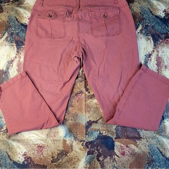 Dockers Women's Ladies Soft Khaki Straight Leg Pants Slacks Size 16 Cute - Picture 8 of 13